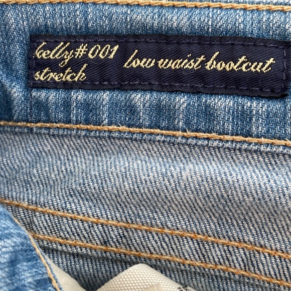 Citizens of Humanity Jeans Kelly Low Waist #001 Boot Cut Stretch - Picture 4 of 8